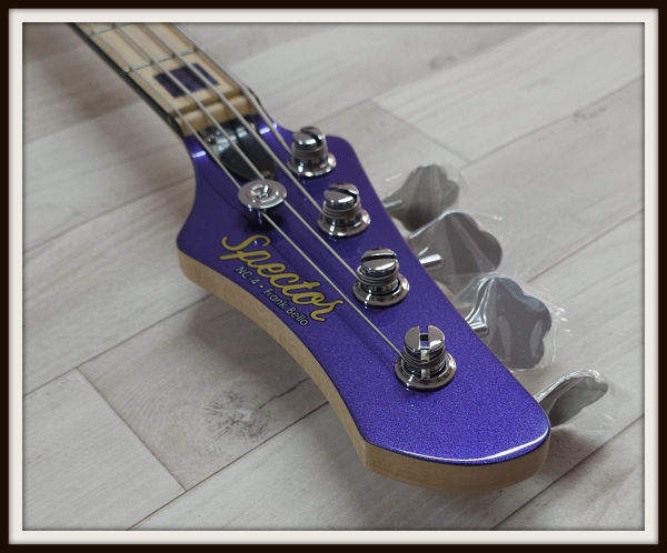 Spector Icon NC-4 Frank Bello, Metallic Purple